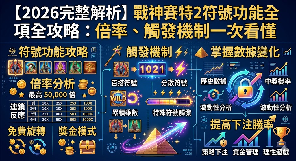 【2026完整解析】戰神賽特2符號功能全攻略：倍率、觸發機制一次看懂