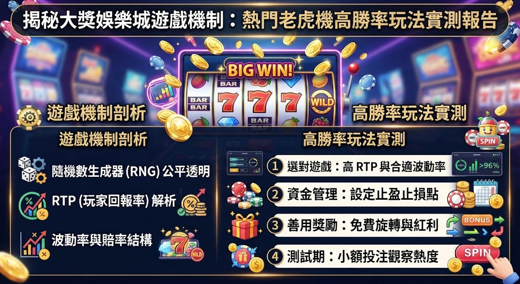 揭秘大獎娛樂城遊戲機制 揭秘大獎娛樂城遊戲機制