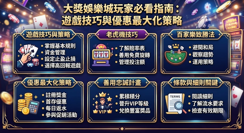 遊戲技巧與優惠最大化策略 遊戲技巧與優惠最大化策略