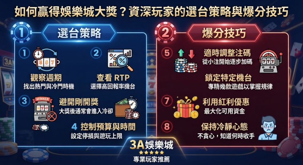 資深玩家的選台策略與爆分技巧 資深玩家的選台策略與爆分技巧