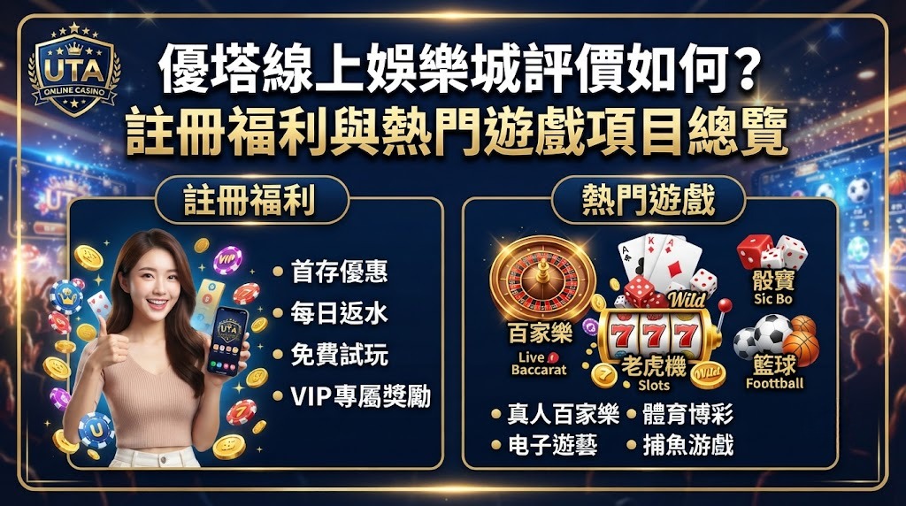 註冊福利與熱門遊戲項目總覽